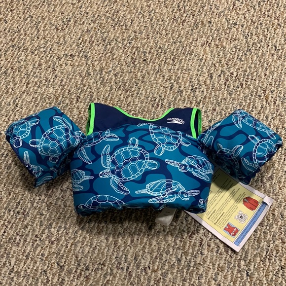 Speedo Swim Speedo Splash Jammer Life Jacket Vest Turtle Poshmark